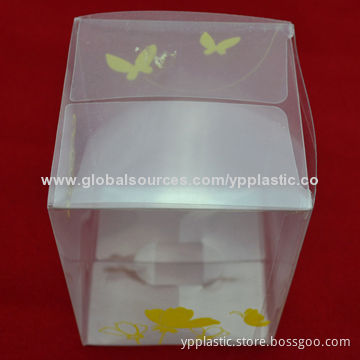 Waterproof Plastic Box for Chocolates, 0.18-1.0mm Thickness Range